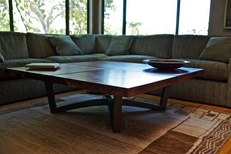 Four Square Coffee Table in Walnut