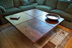 Four Square Coffee Table in Walnut