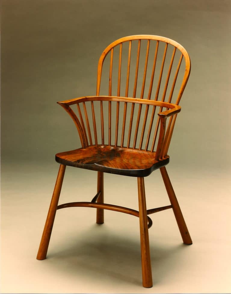 Gregory Hair Designs English Windsor Chair in Yew
