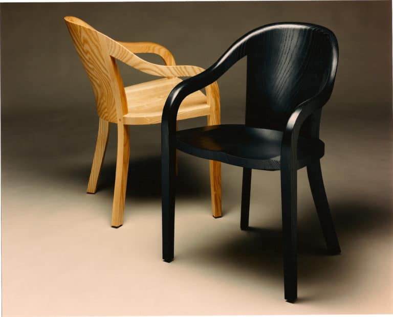 Gregory Hay Designs University Chair in Black and Natural Ash