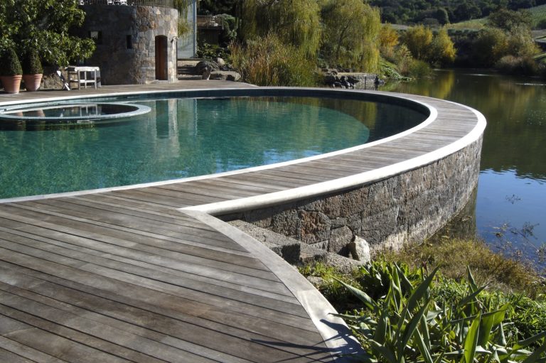 Gregory Hay Designs Elliptical Pool Coping